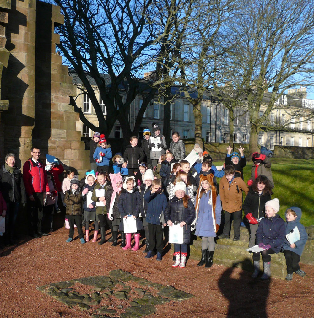 Children from Newton Primary School enjoyed a trip to St.John’s Tower.